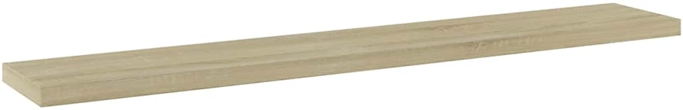 Knygų lentynos plokštės, 4vnt., ąžuolo, 60x10x1,5cm, MDP