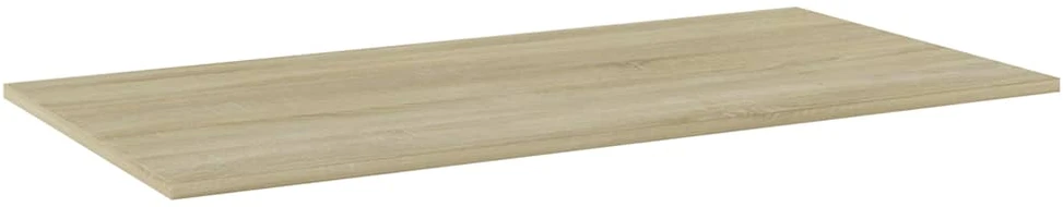 Knygų lentynos plokštės, 4vnt., ąžuolo, 80x20x1,5cm, MDP