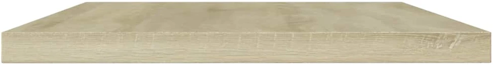 Knygų lentynos plokštės, 4vnt., ąžuolo, 60x10x1,5cm, MDP