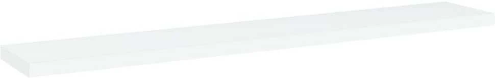 Knygų lentynos plokštės, 4vnt., baltos, 60x10x1,5cm, MDP