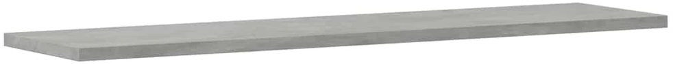 Knygų lentynos plokštės, 4vnt., betono, 80x20x1,5cm, mediena