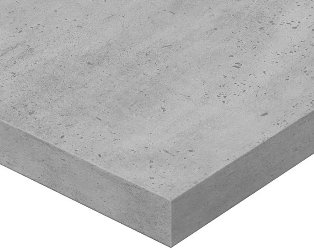 Knygų lentynos plokštės, 4vnt., betono, 80x20x1,5cm, mediena