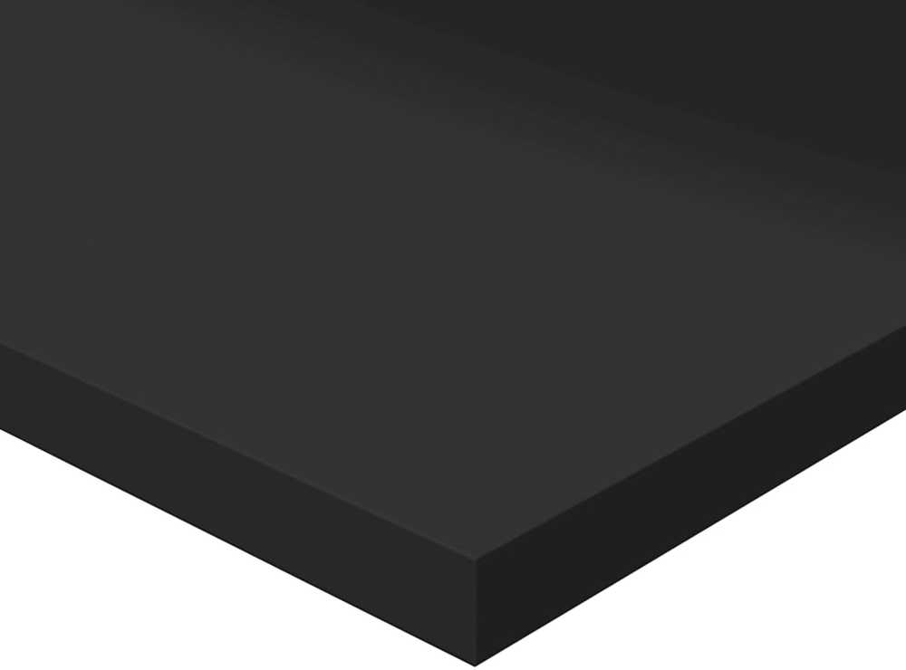Knygų lentynos plokštės, 8vnt., juodos, 80x30x1,5cm, MDP