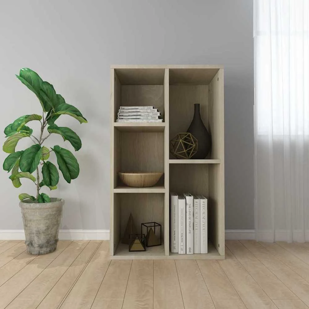 Knygų/šoninė spintelė, ąžuolo, 50x25x80cm, apdirbta mediena