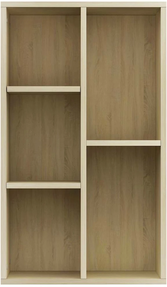 Knygų/šoninė spintelė, ąžuolo, 50x25x80cm, apdirbta mediena