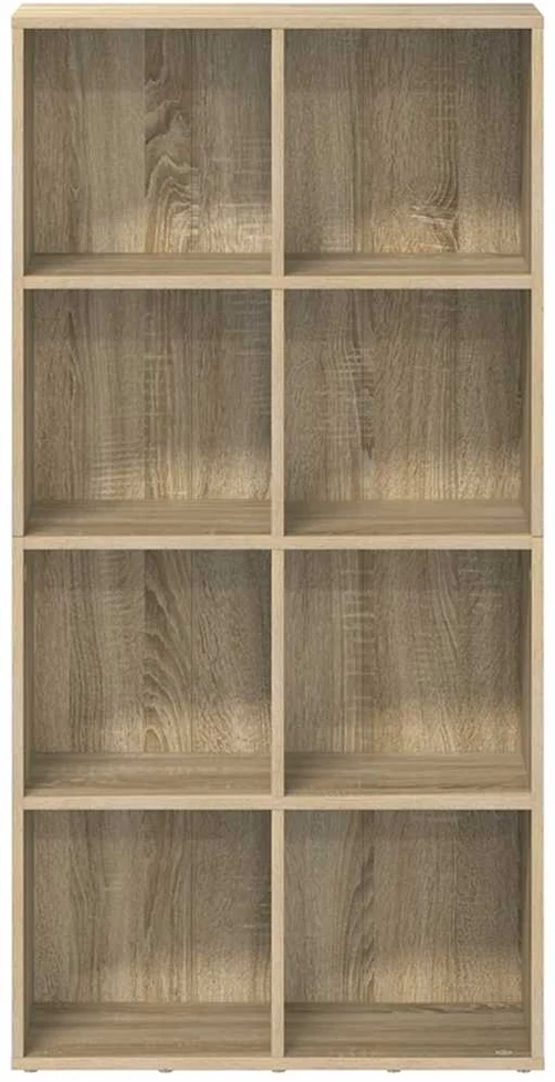 Knygų/šoninė spintelė, ąžuolo, 66x30x130cm, apdirbta mediena