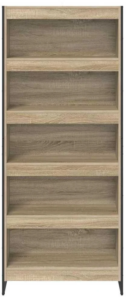 Knygų spinta 80 x 30 x 189,5 cm Apdirbta mediena Sonoma