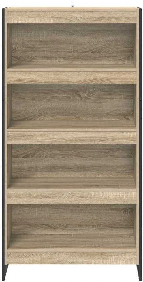 Knygų spinta 80 x 30 x 155 cm Apdirbta mediena Sonoma