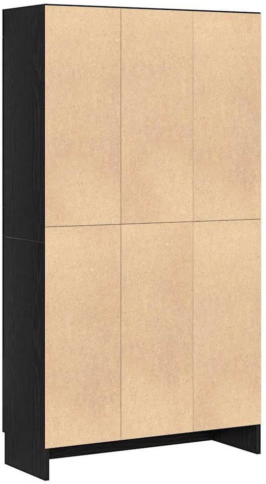 Knygų spinta 3 aukštų 82,5 x 30,5 x 150 cm Apdirbta mediena