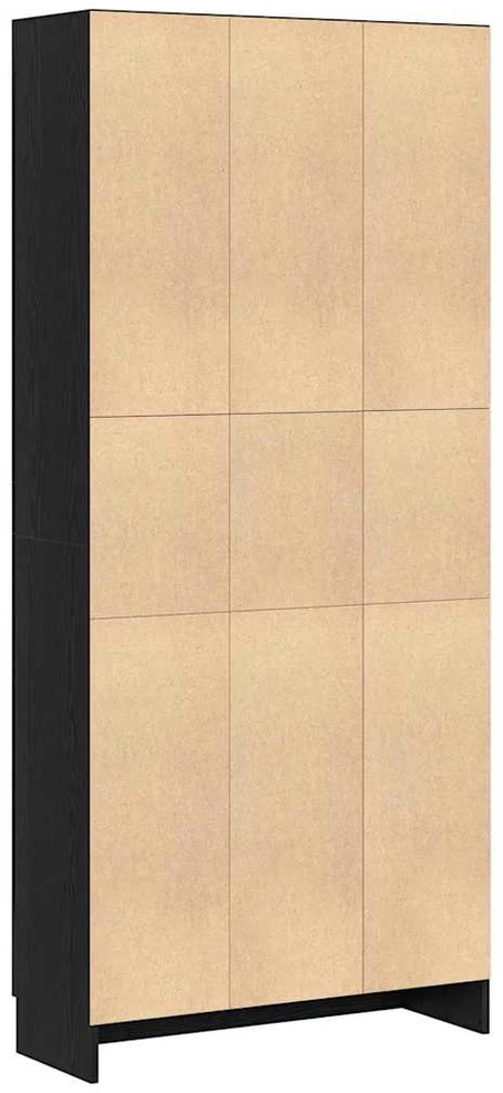 Knygų spinta 4 lygių 82,5 x 30,5 x 185 cm Apdirbta mediena