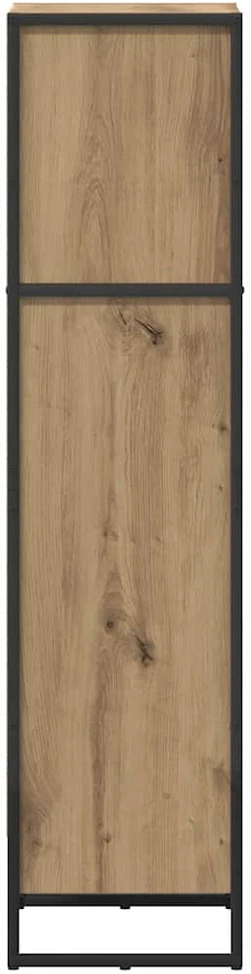 Knygų spinta 40 x 30 x 121 cm Apdirbta mediena Meistrų ąžuolas