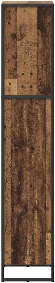 Knygų spinta 40 x 30 x 155 cm Apdirbta mediena Senovinis medis