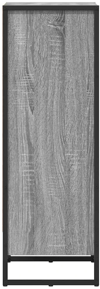Knygų spinta 40 x 30 x 86,5 cm Apdirbta mediena Pilkas Sonoma