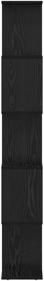 Knygų spinta 5 lygių 70 x 24 x 161 cm Apdirbta mediena