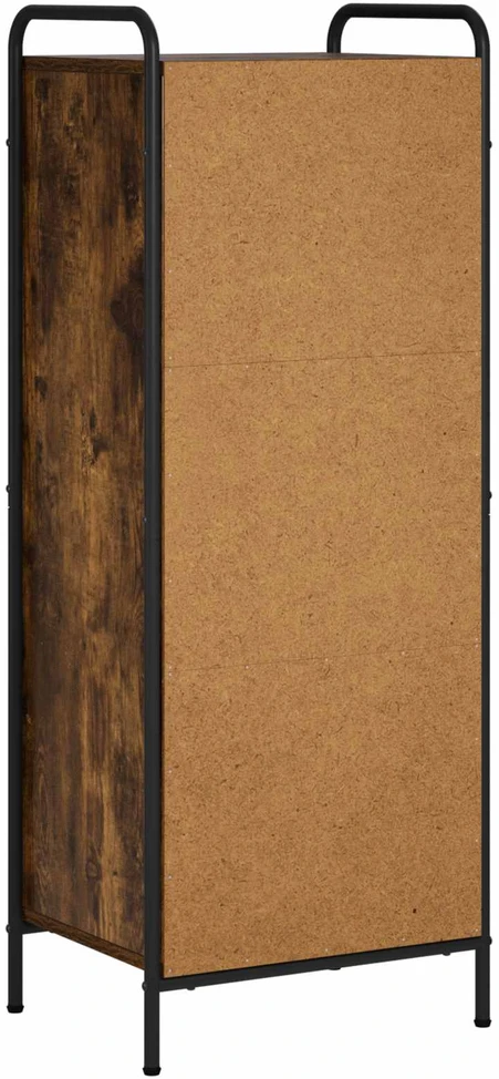 Knygų spinta 55,5 x 33 x 174 cm Apdirbta mediena Dūminio ąžuolo