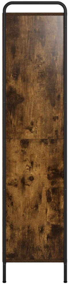 Knygų spinta 55,5 x 33 x 174 cm Apdirbta mediena Dūminio ąžuolo