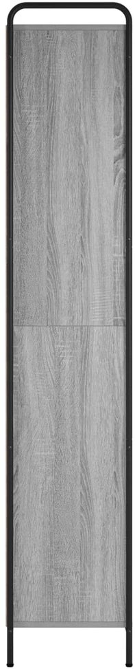 Knygų spinta 55,5 x 33 x 174 cm Apdirbta mediena Pilka Sonoma