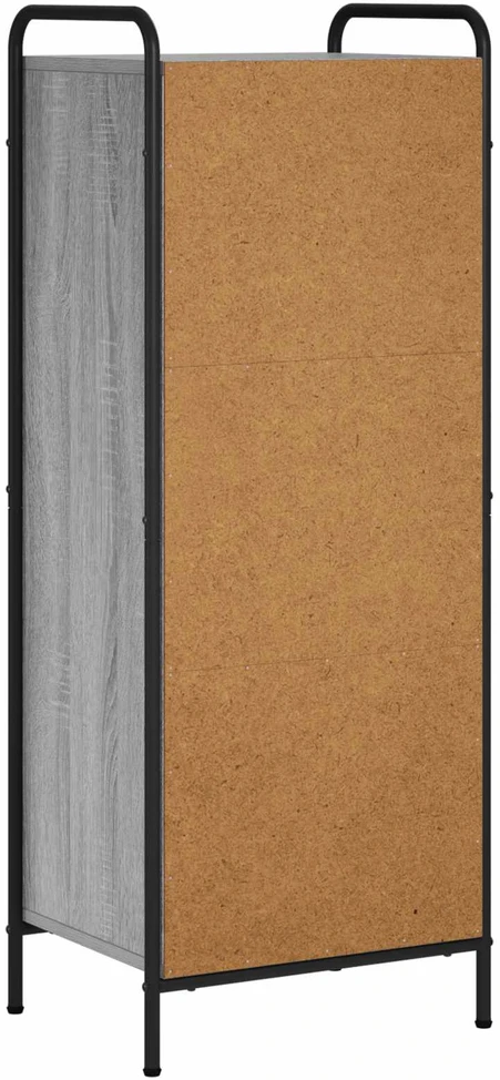 Knygų spinta 55,5 x 33 x 174 cm Apdirbta mediena Pilka Sonoma
