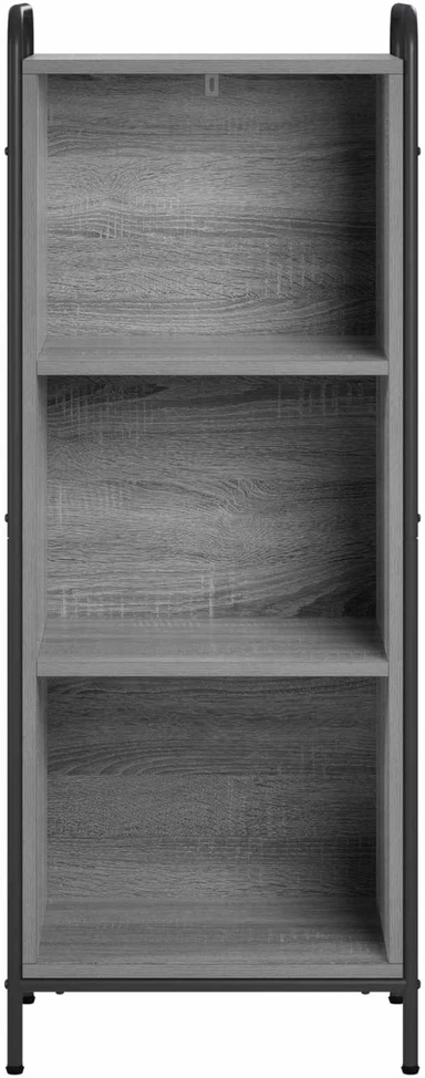 Knygų spinta 55,5 x 33 x 174 cm Apdirbta mediena Pilka Sonoma