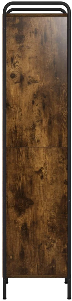 Knygų spinta 55,5 x 33 x 174 cm Apdirbta mediena Dūminio ąžuolo