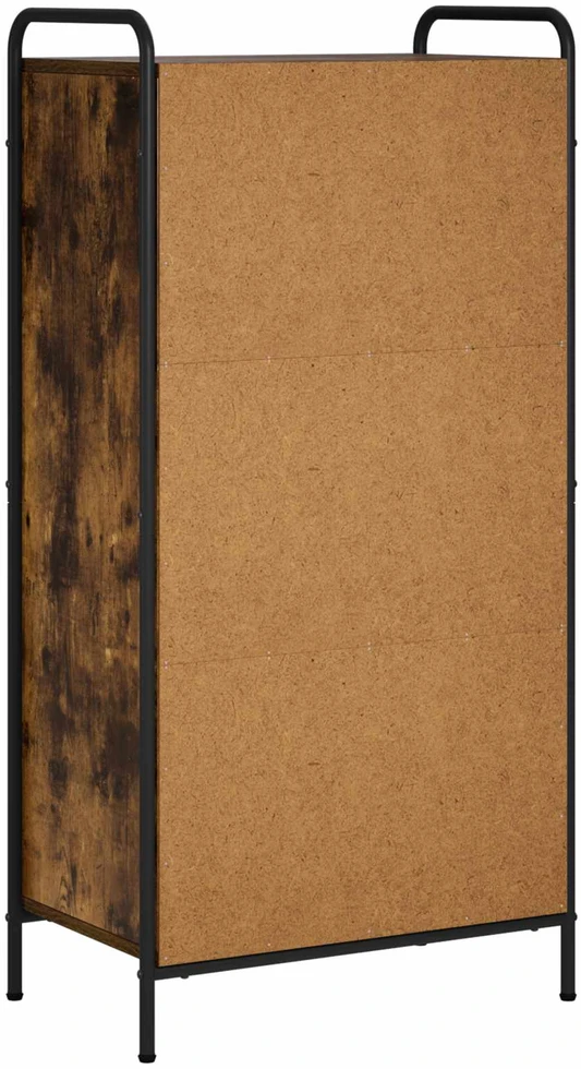 Knygų spinta 55,5 x 33 x 174 cm Apdirbta mediena Dūminio ąžuolo