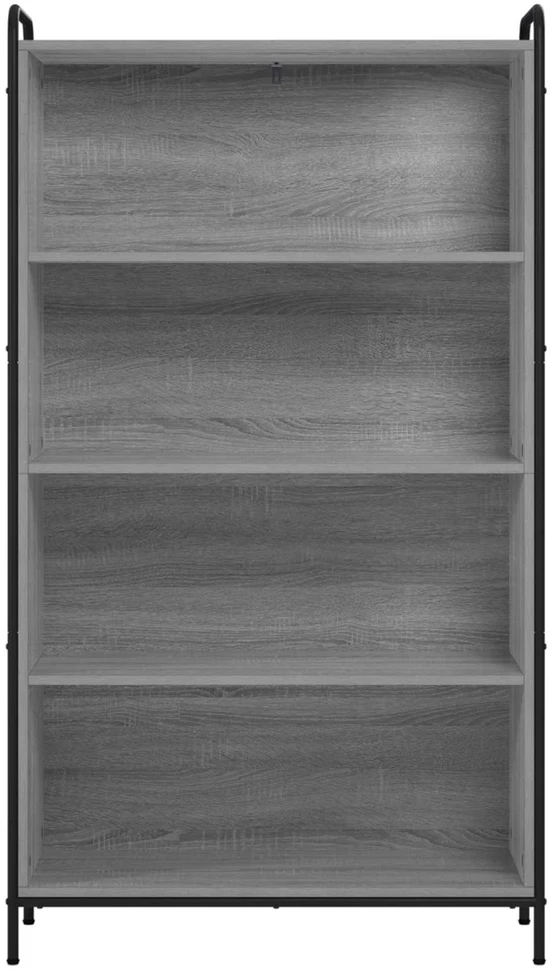 Knygų spinta 55,5 x 33 x 174 cm Apdirbta mediena Pilka Sonoma
