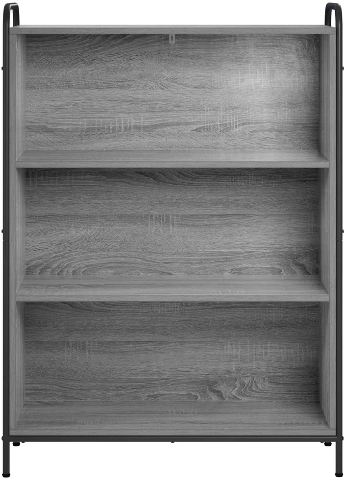 Knygų spinta 55,5 x 33 x 174 cm Apdirbta mediena Pilka Sonoma
