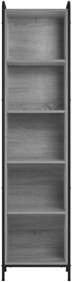 Knygų spinta 55,5 x 33 x 174 cm Apdirbta mediena Pilka Sonoma