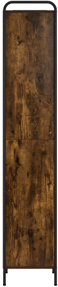 Knygų spinta 55,5 x 33 x 174 cm Apdirbta mediena Dūminio ąžuolo