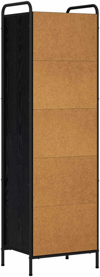 Knygų spinta 55,5 x 33 x 174 cm Apdirbta mediena Juodojo ąžuolo