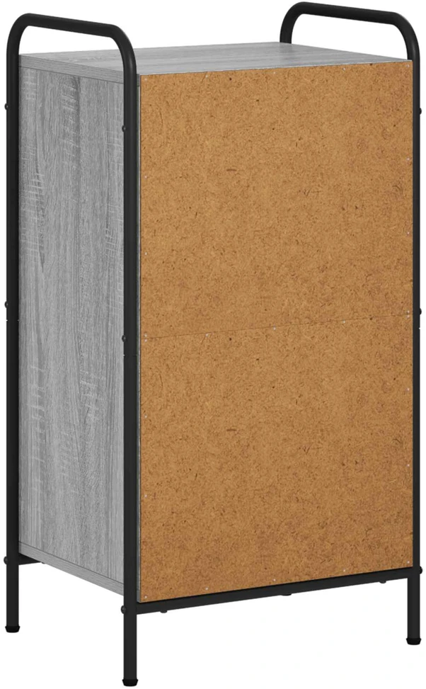 Knygų spinta 55,5 x 33 x 174 cm Apdirbta mediena Pilka Sonoma