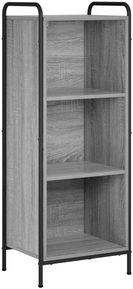 Knygų spinta 55,5 x 33 x 174 cm Apdirbta mediena Pilka Sonoma