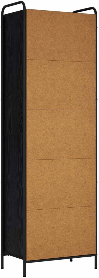 Knygų spinta 55,5 x 33 x 174 cm Apdirbta mediena Juodojo ąžuolo
