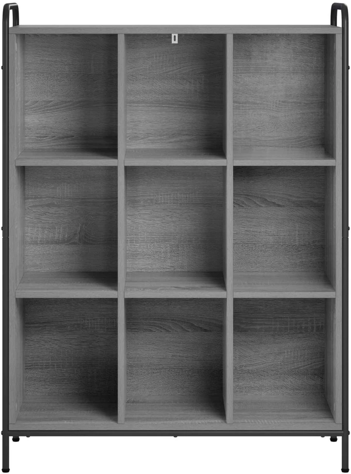 Knygų spinta 57 x 33 x 111 cm Apdirbta mediena Pilka Sonoma