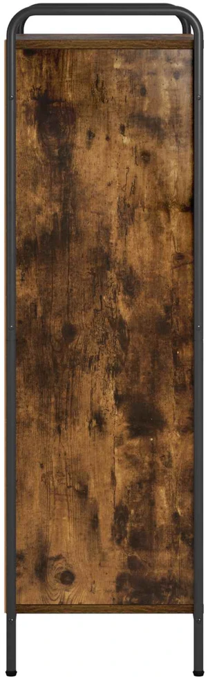 Knygų spinta 57 x 33 x 111 cm Apdirbta mediena Dūminio ąžuolo