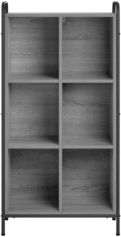 Knygų spinta 57 x 33 x 111 cm Apdirbta mediena Pilka Sonoma