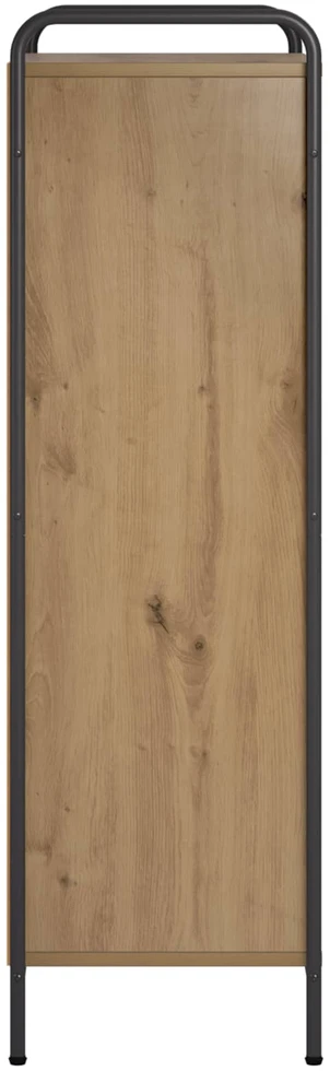 Knygų spinta 57 x 33 x 111 cm Apdirbta mediena Artisano ąžuolo
