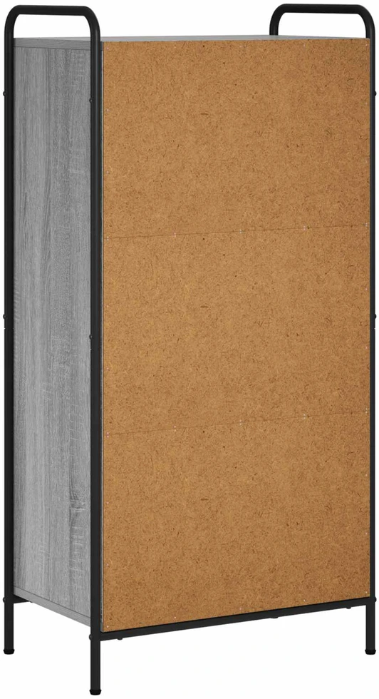 Knygų spinta 57 x 33 x 111 cm Apdirbta mediena Pilka Sonoma