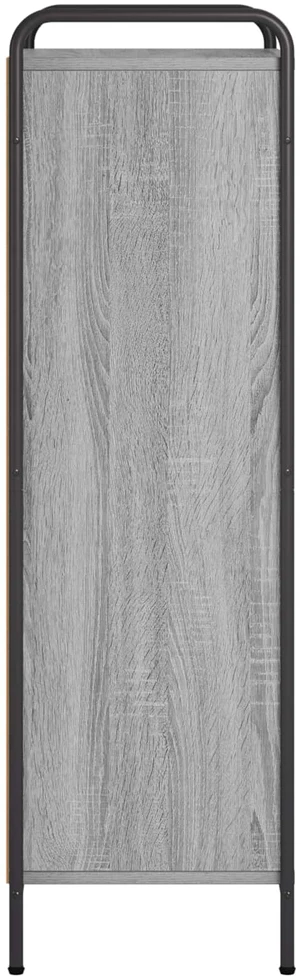 Knygų spinta 57 x 33 x 111 cm Apdirbta mediena Pilka Sonoma