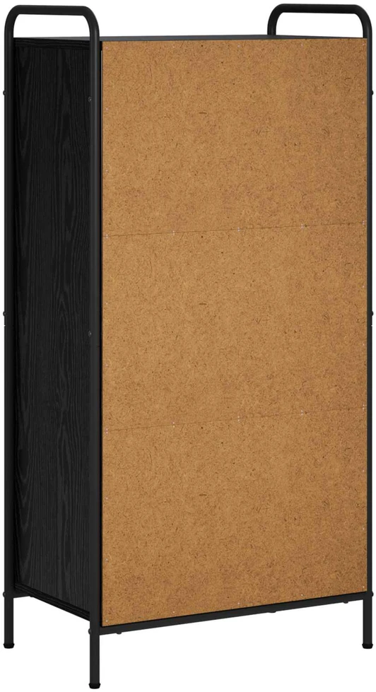 Knygų spinta 57 x 33 x 111 cm Apdirbta mediena Juodojo ąžuolo
