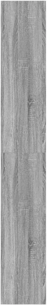 Knygų spinta 6 lygių 80 x 30 x 198 cm Apdirbta mediena