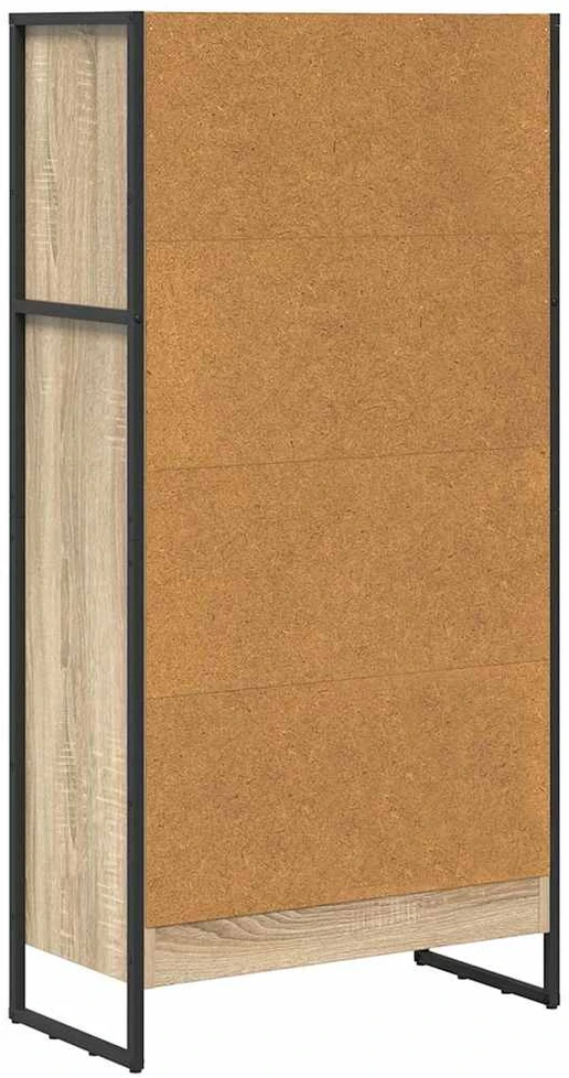 Knygų spinta 60 x 30 x 121 cm Apdirbta mediena Sonoma