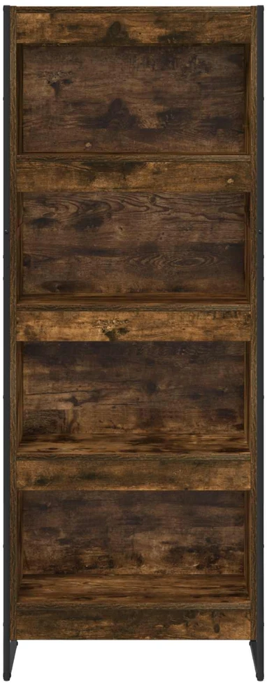 Knygų spinta 60 x 30 x 155 cm Apdirbta mediena Dūminis ąžuolas
