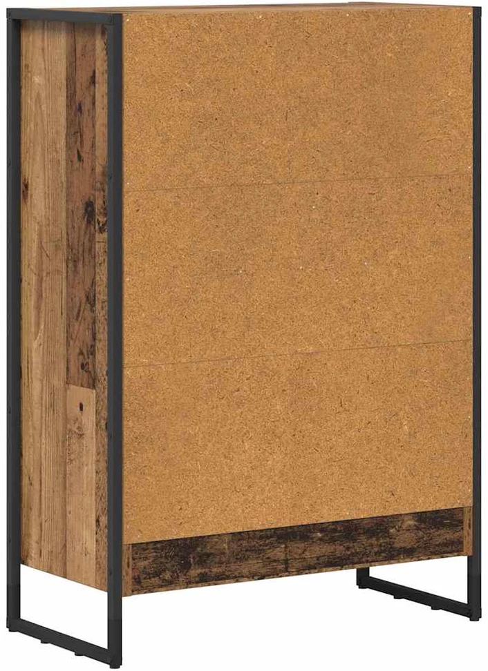 Knygų spinta 60 x 30 x 86,5 cm Apdirbta mediena Senovinis medis