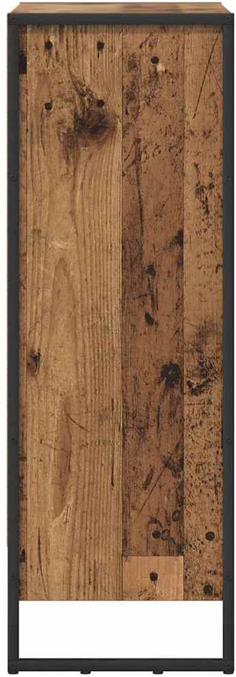 Knygų spinta 60 x 30 x 86,5 cm Apdirbta mediena Senovinis medis