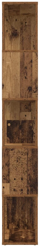 Knygų spinta 80 x 24 x 159 cm Apdirbta mediena Senas medis