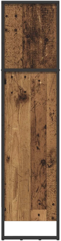 Knygų spinta 80 x 30 x 121 cm Apdirbta mediena Senovinis medis