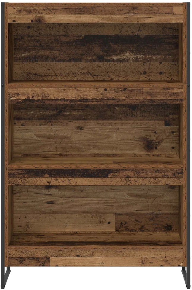 Knygų spinta 80 x 30 x 121 cm Apdirbta mediena Senovinis medis