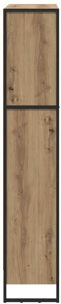 Knygų spinta 80 x 30 x 155 cm Apdirbta mediena Meistrų ąžuolas