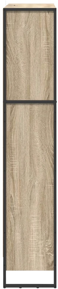 Knygų spinta 80 x 30 x 155 cm Apdirbta mediena Sonoma